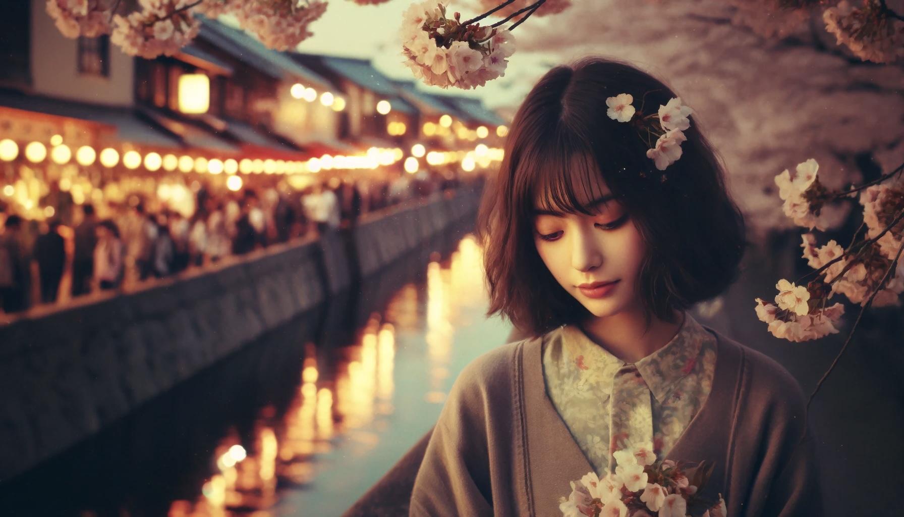 桜と
