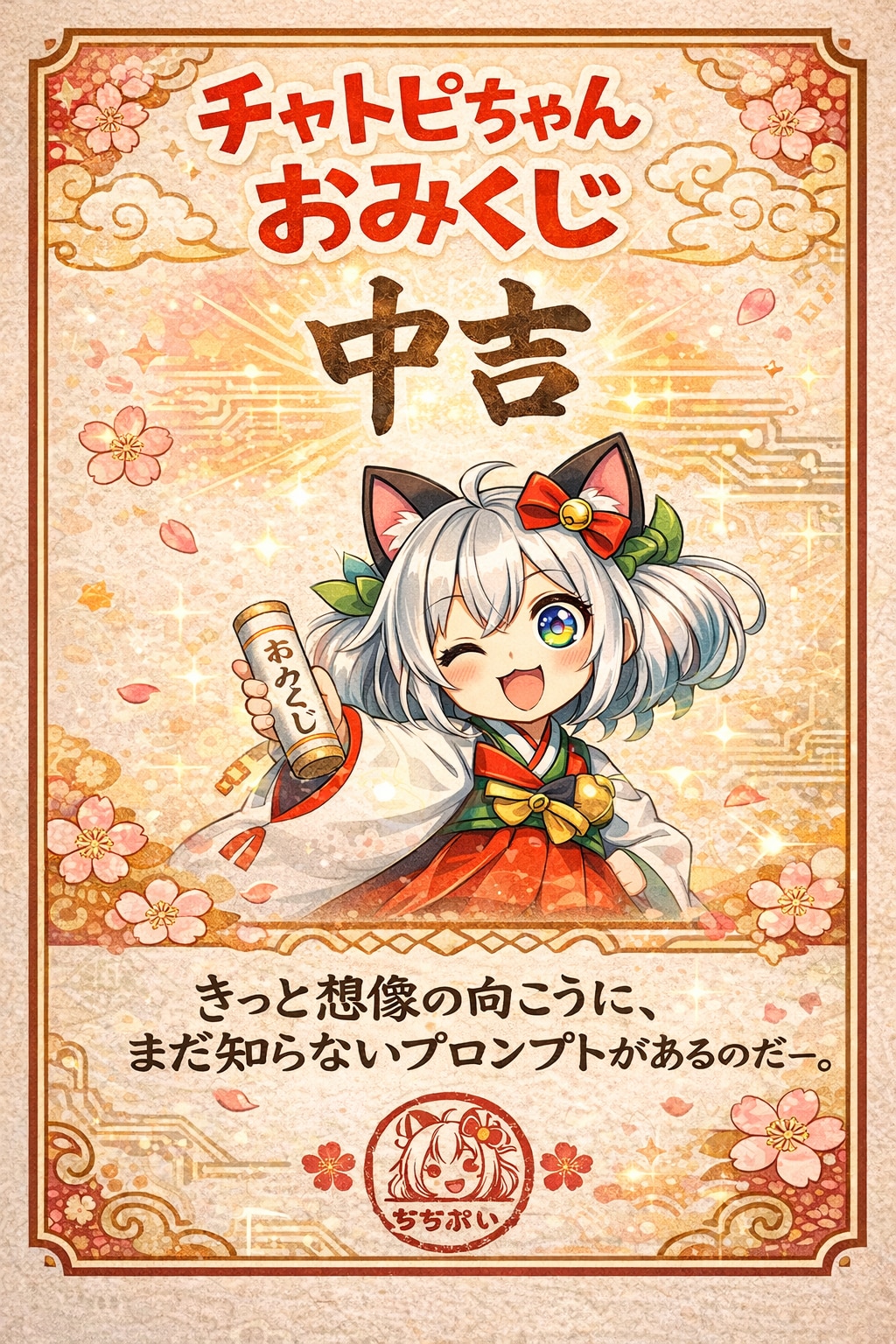 2026年を占う？チャトピちゃんおみくじー