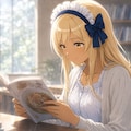 図書館避暑 3枚目