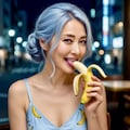 バナナ🍌の食べ方💞蘭さん 11枚目
