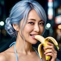 バナナ🍌の食べ方💞蘭さん 6枚目