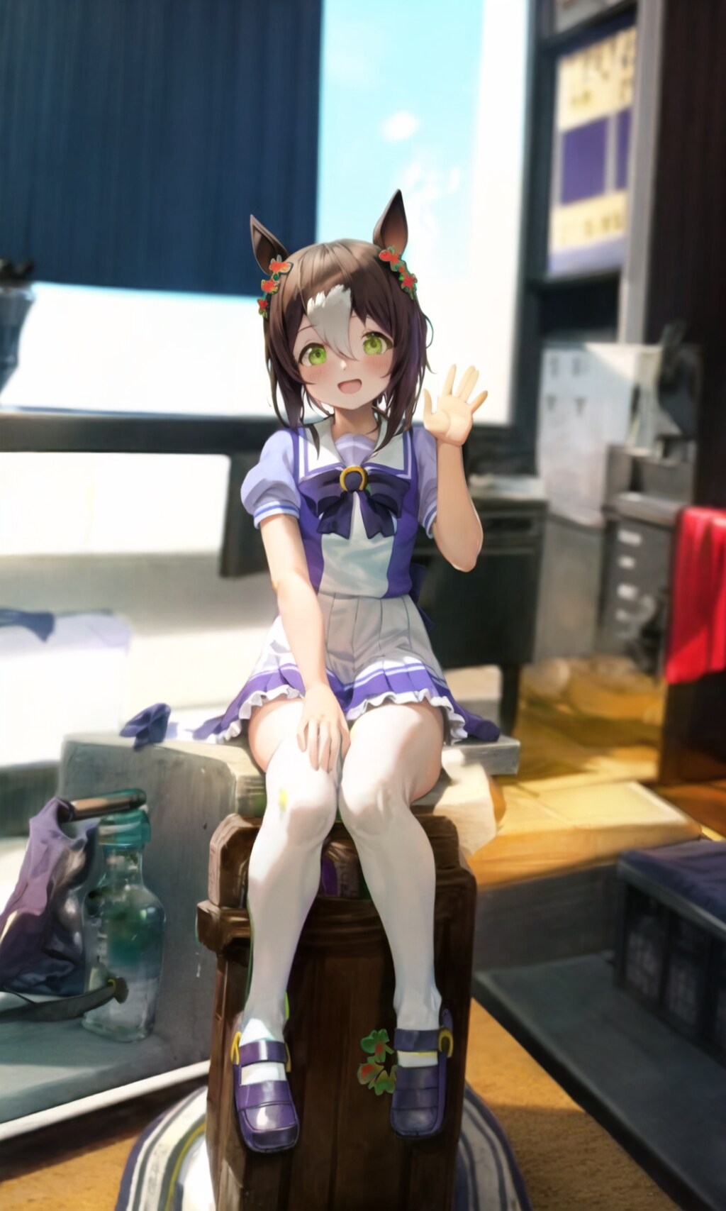 ファインモーションとお座りの妖精