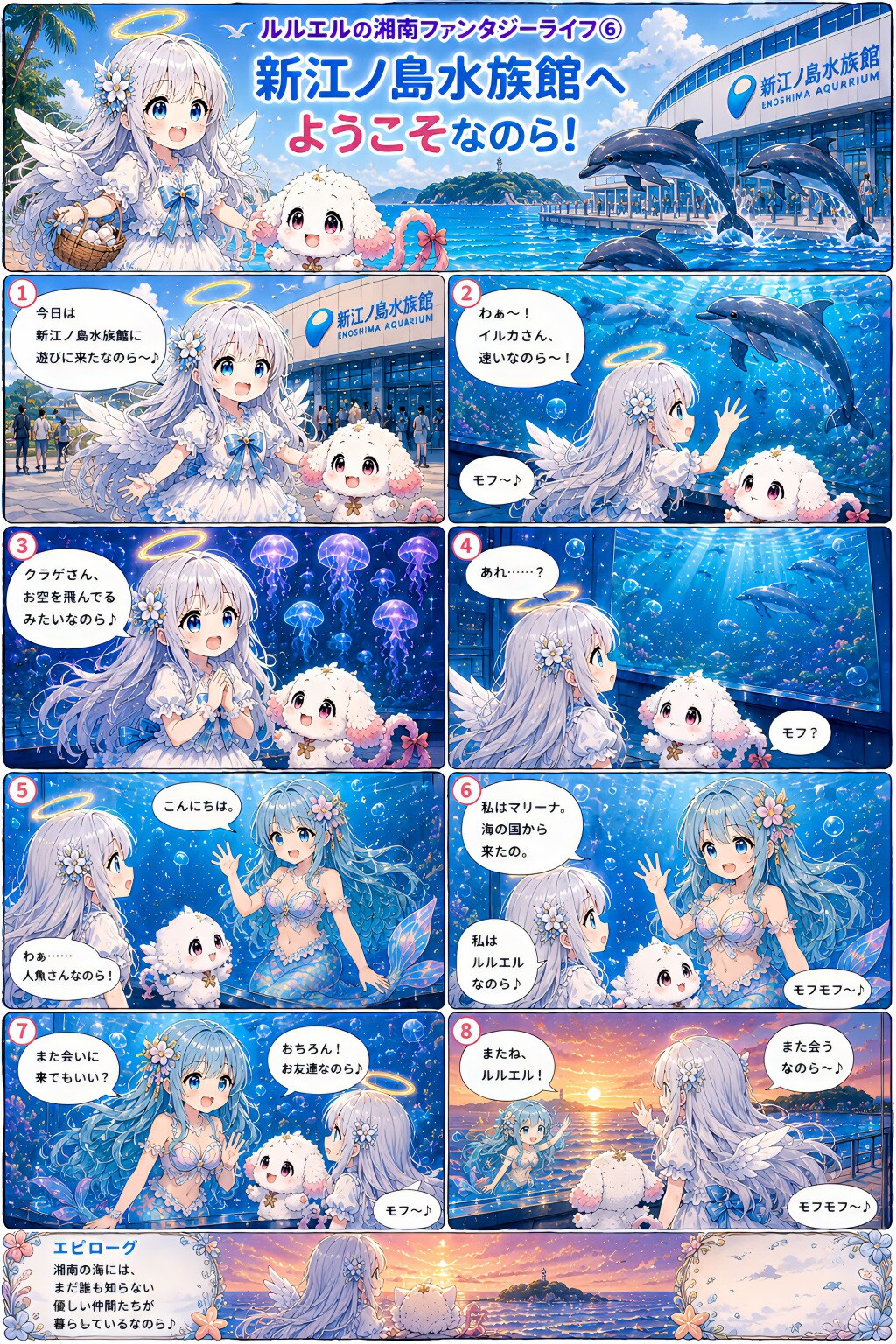 水族館なのら～！