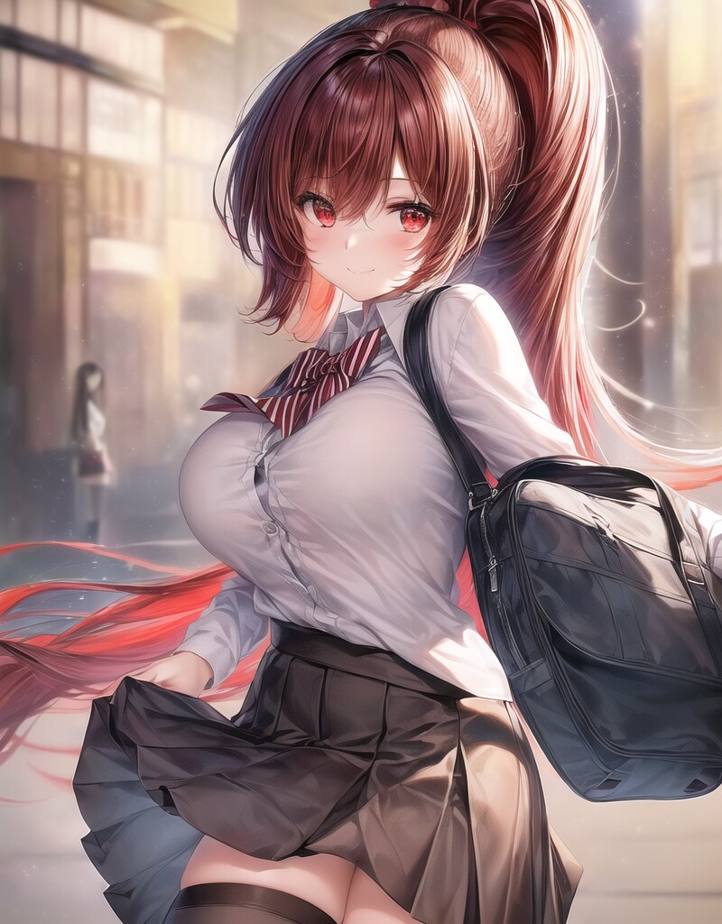 早くしないと置いてっちゃうよ♪