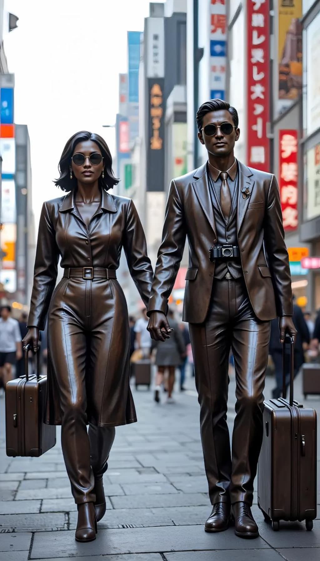 国へ帰る彫刻たち