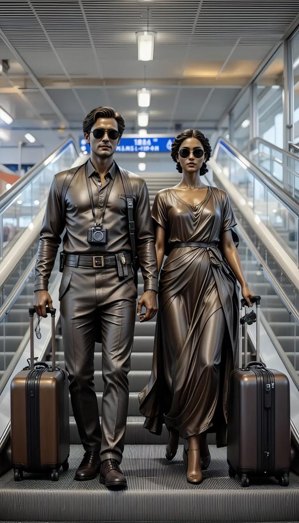 国へ帰る彫刻たち