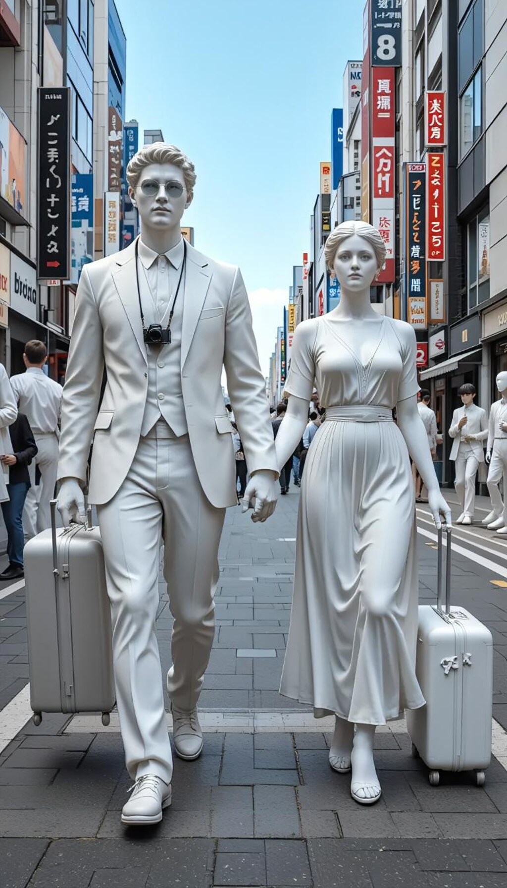 国へ帰る彫刻たち