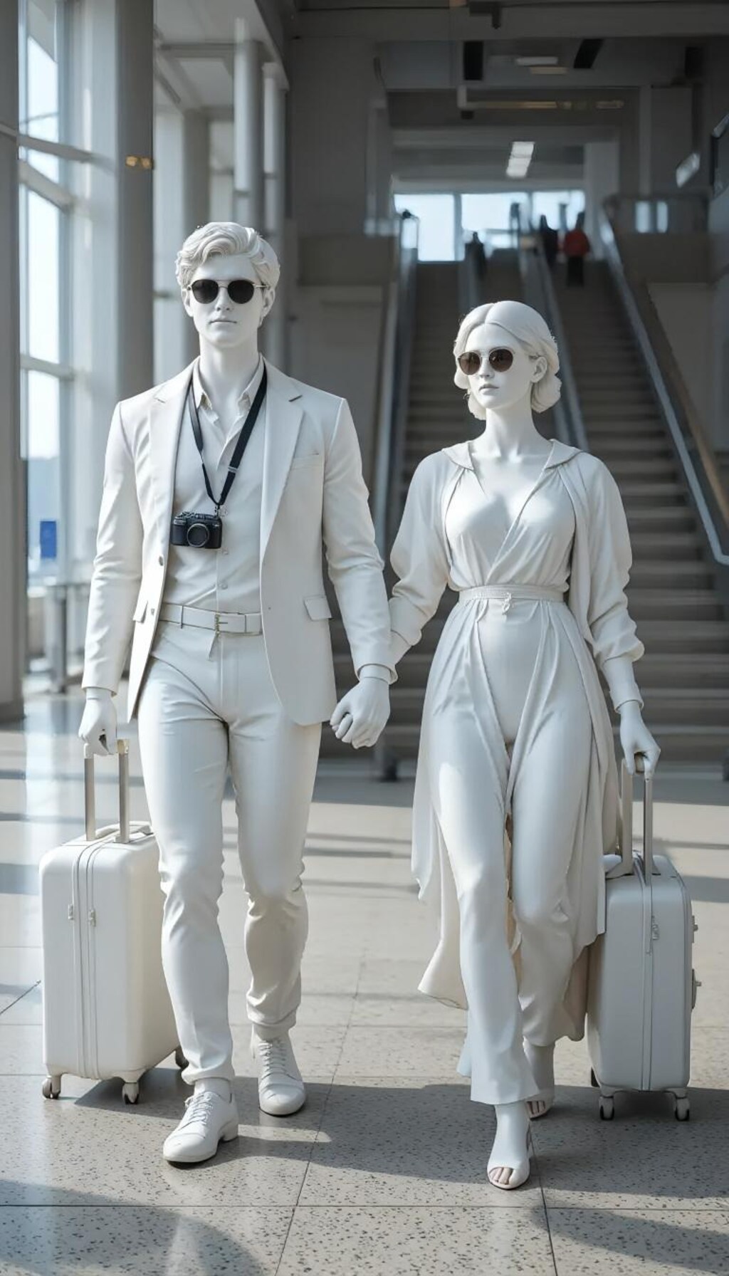 国へ帰る彫刻たち