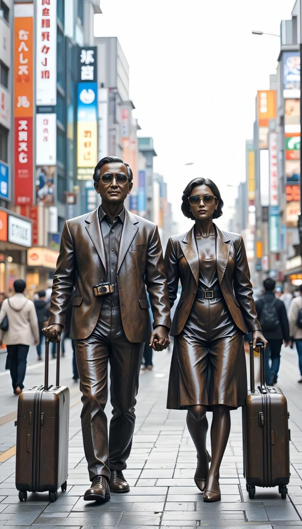 国へ帰る彫刻たち