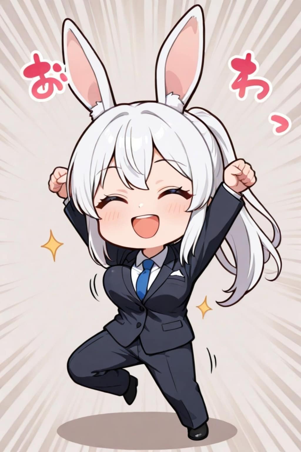 踊る白髪ちゃん