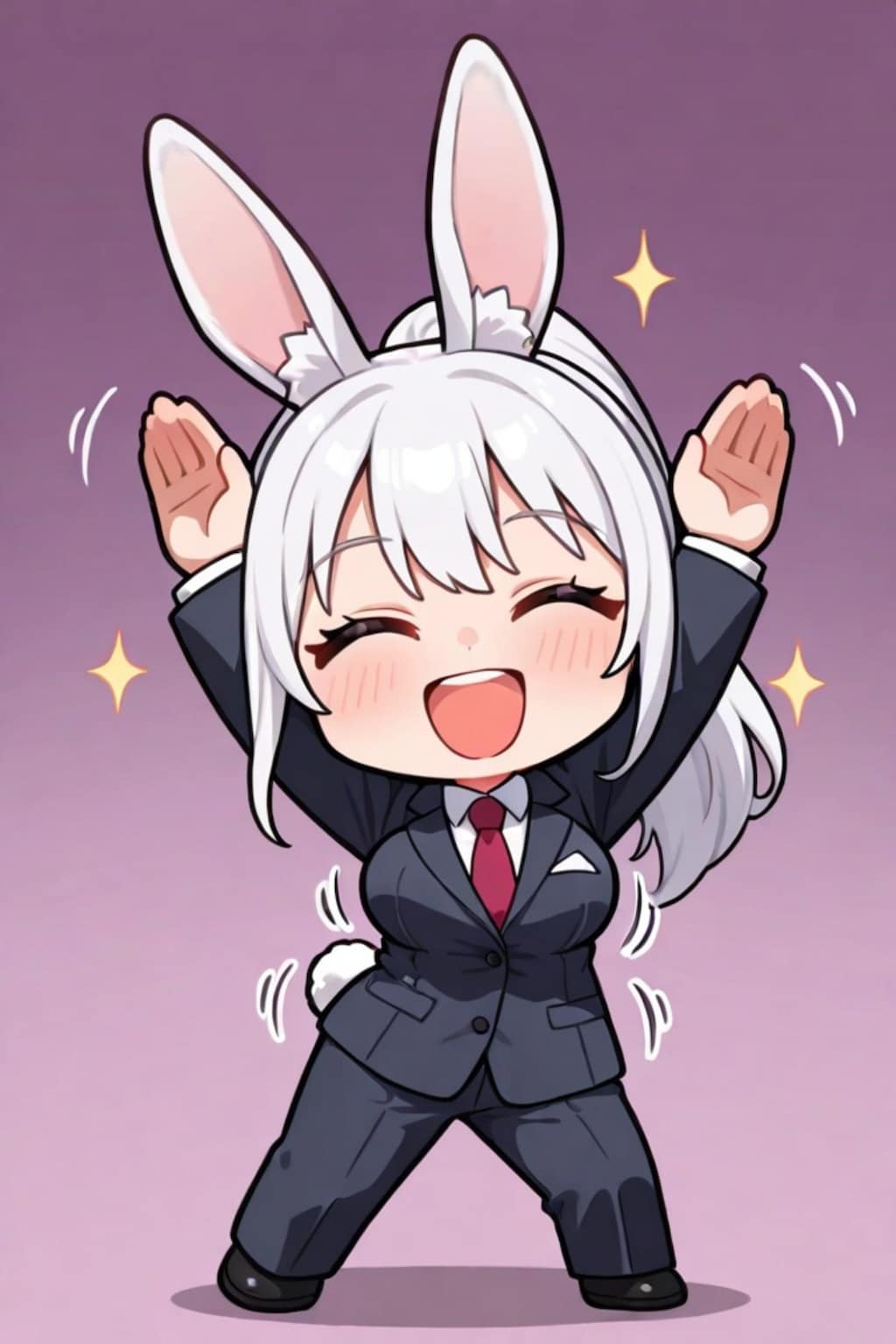 踊る白髪ちゃん