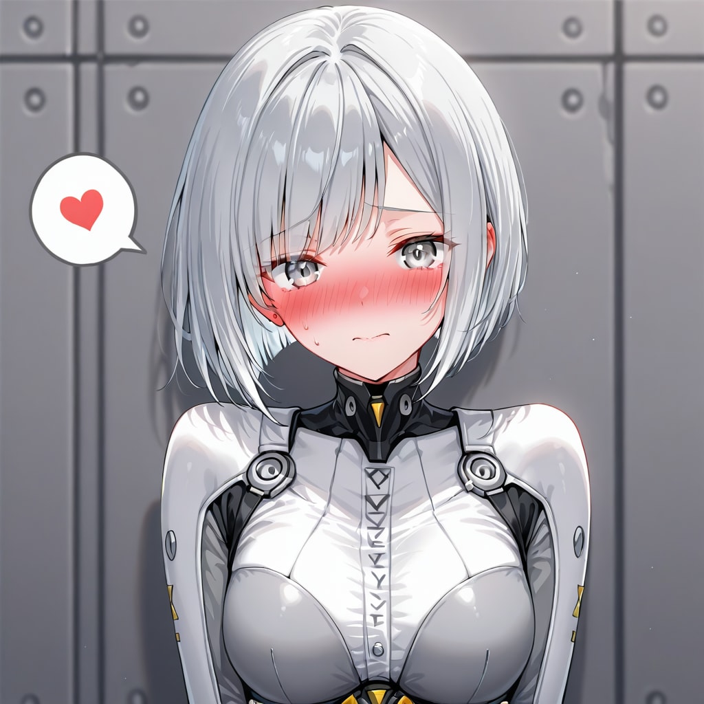 【破綻対策あり】白い目の少女