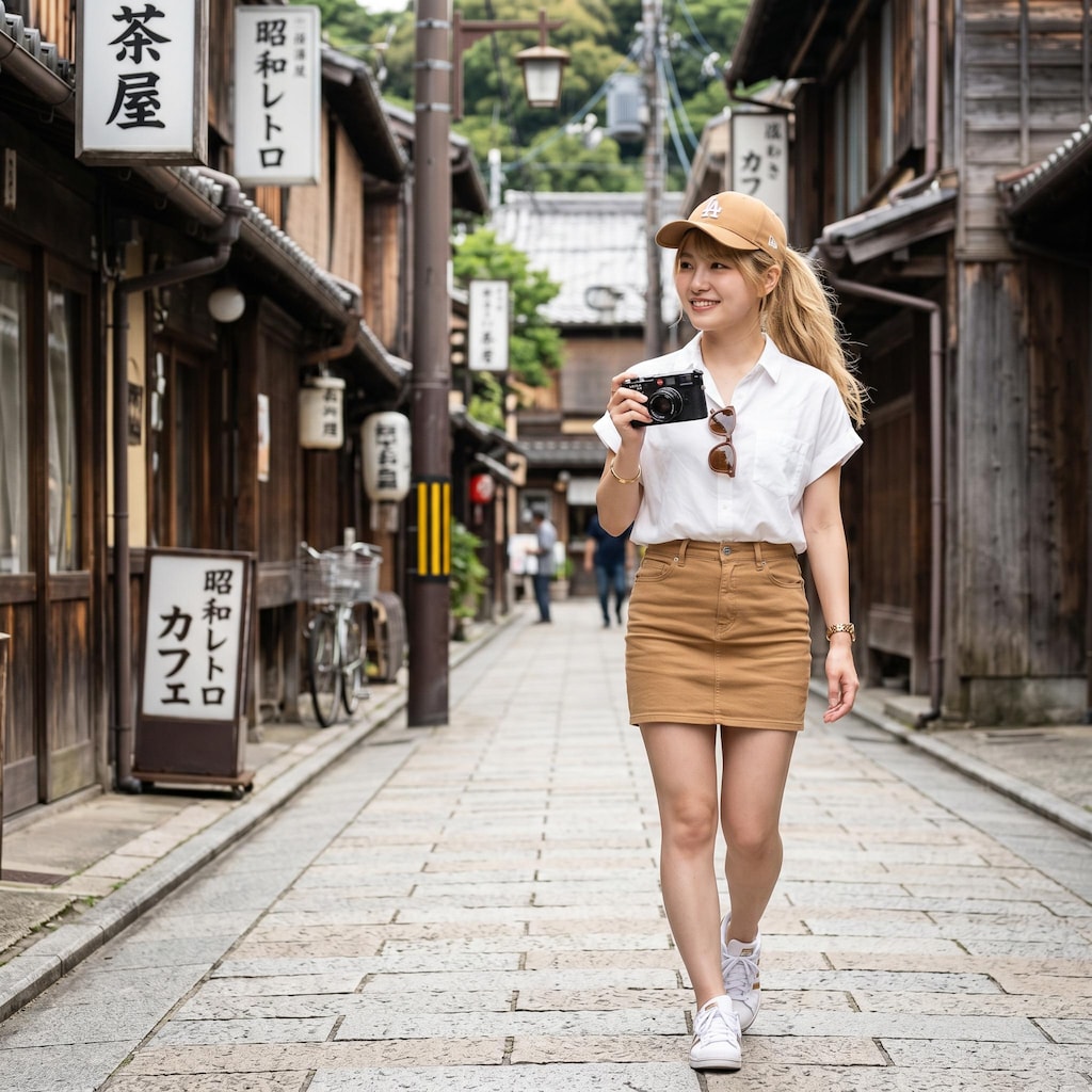カメラを持って街ぶら