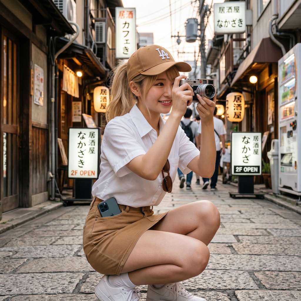 カメラを持って街ぶら