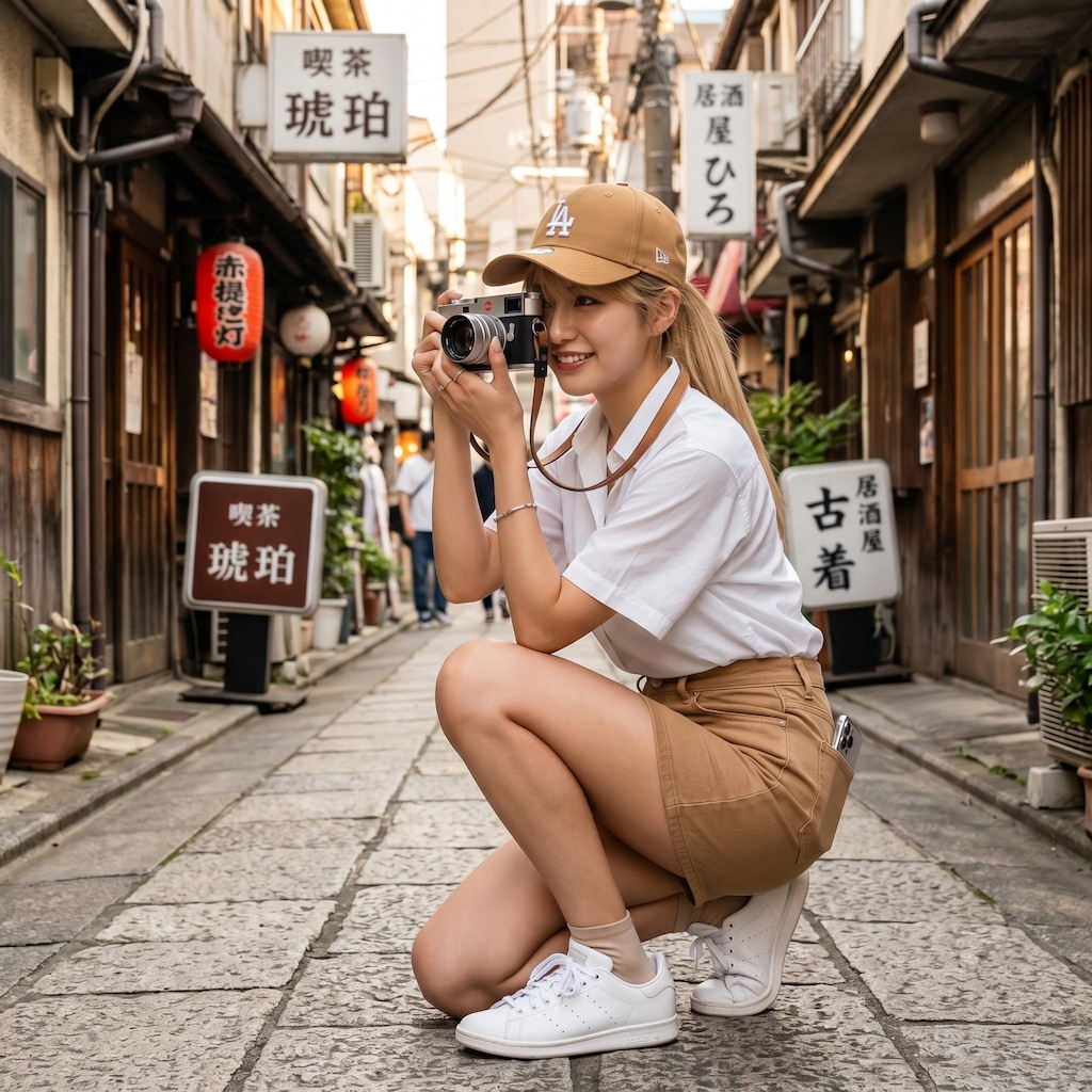 カメラを持って街ぶら