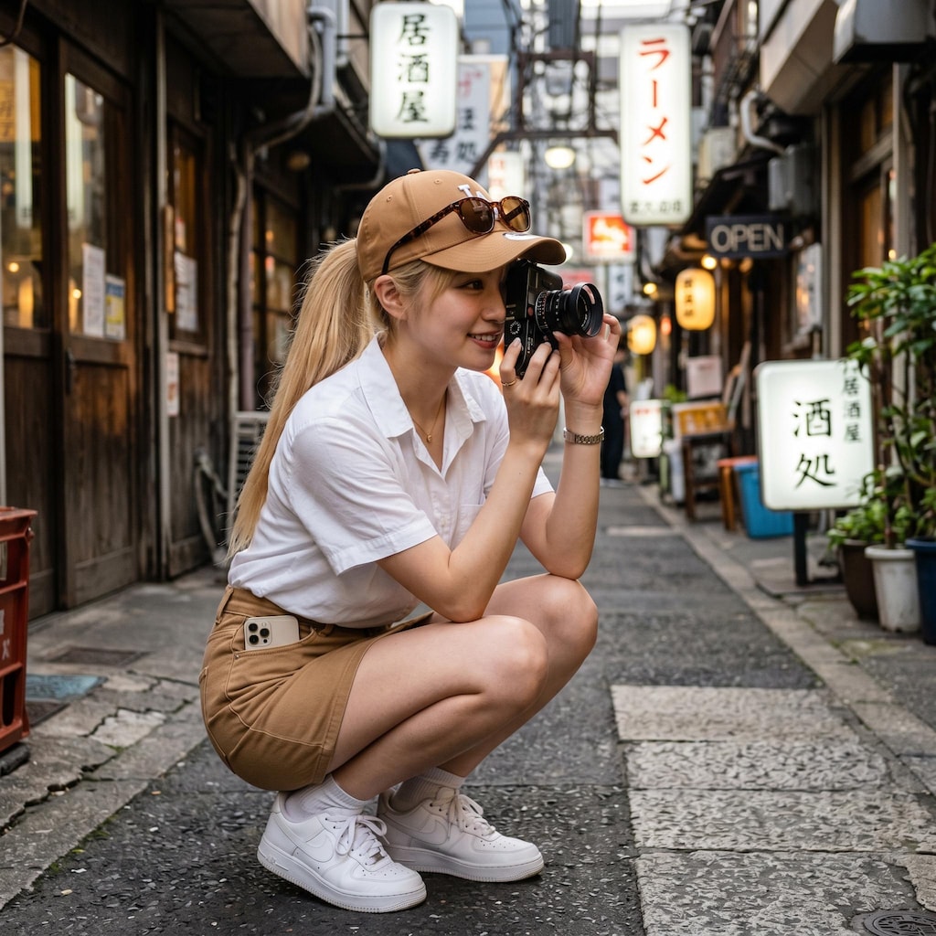 カメラを持って街ぶら