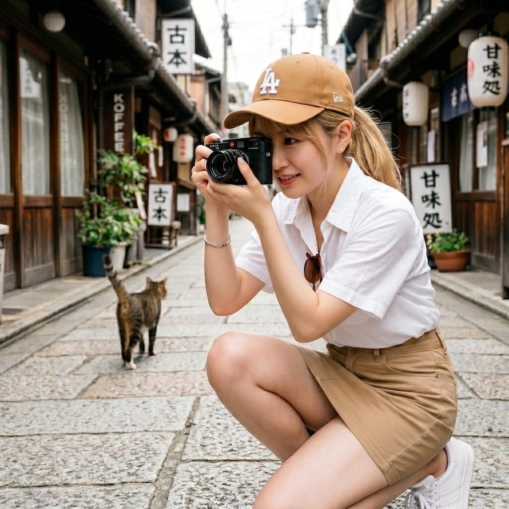 カメラを持って街ぶら