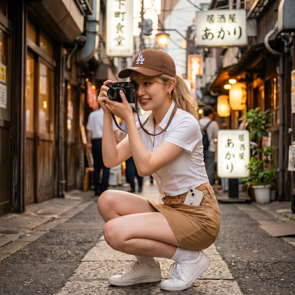 カメラを持って街ぶら