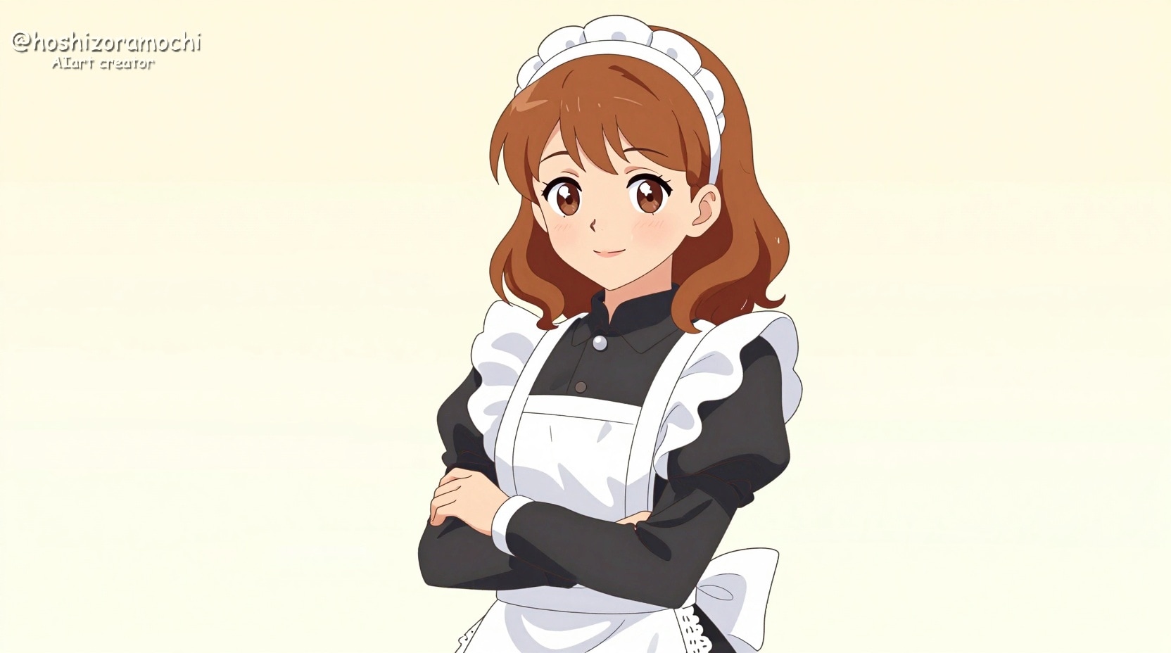 微笑みに隠された献身――優雅なるメイド | の人気AIイラスト・グラビア