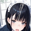 無感情メイドさんの包茎掃除フェラ 3枚目