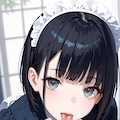 無感情メイドさんの包茎掃除フェラ 2枚目
