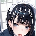 無感情メイドさんの包茎掃除フェラ 4枚目