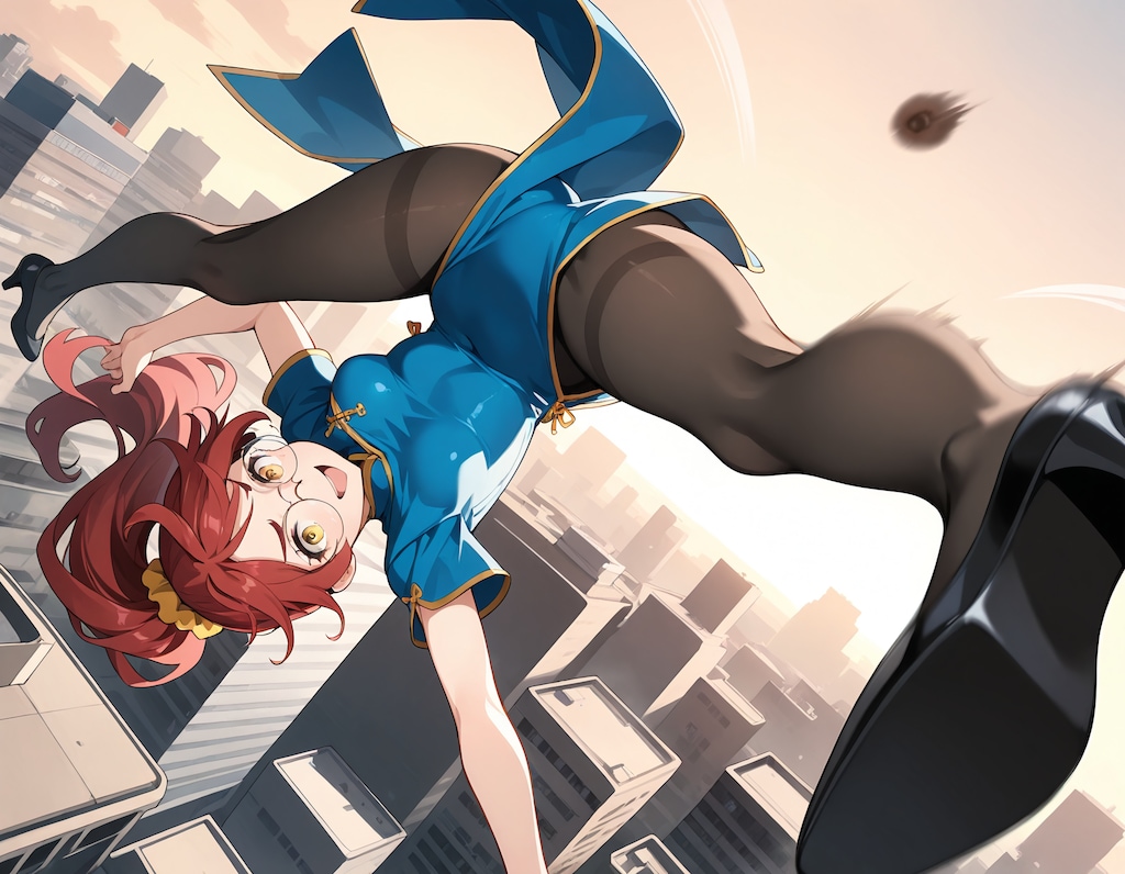 スピニングバードキック②