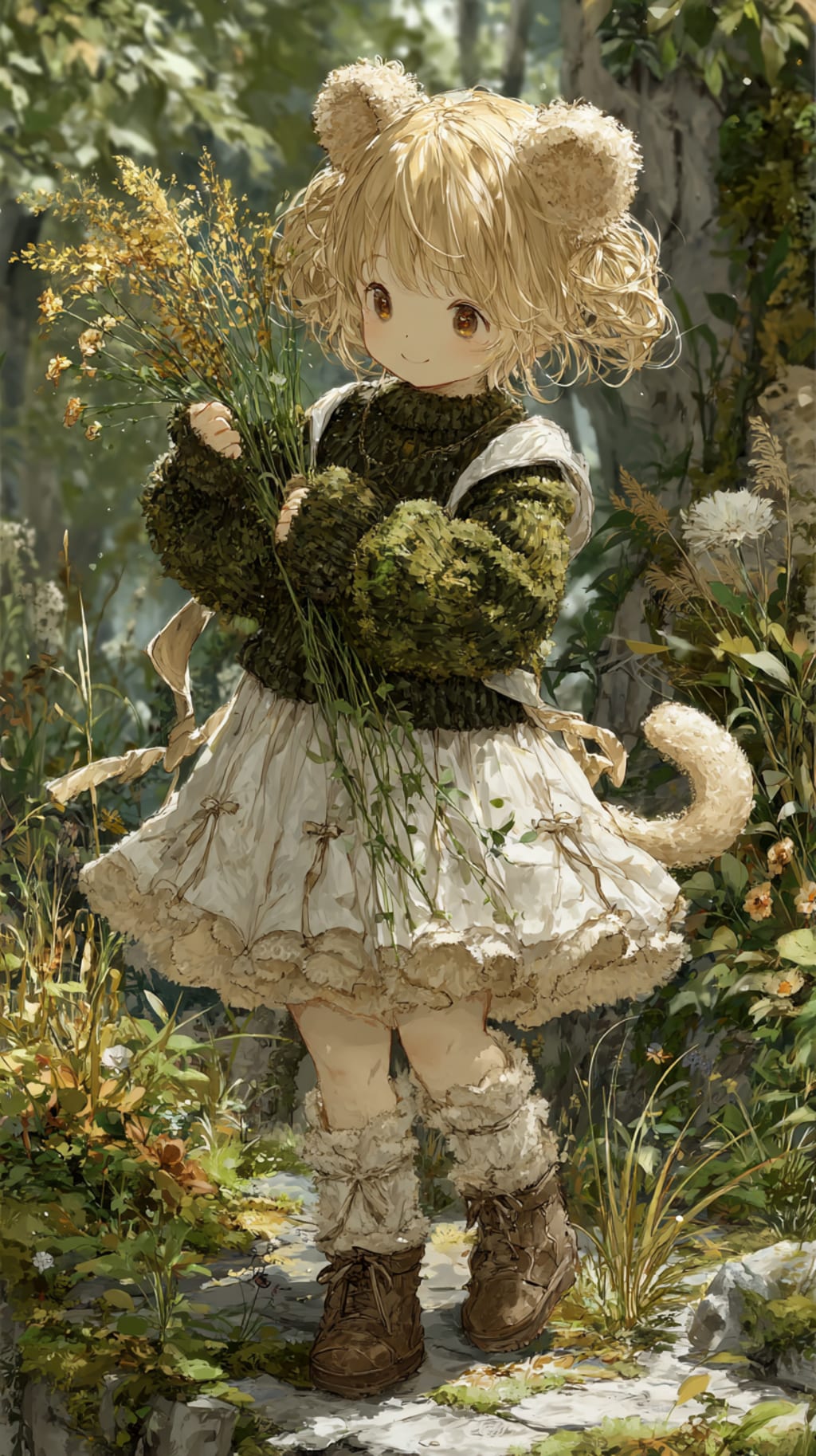 お花積んで参りますゆえ🐾