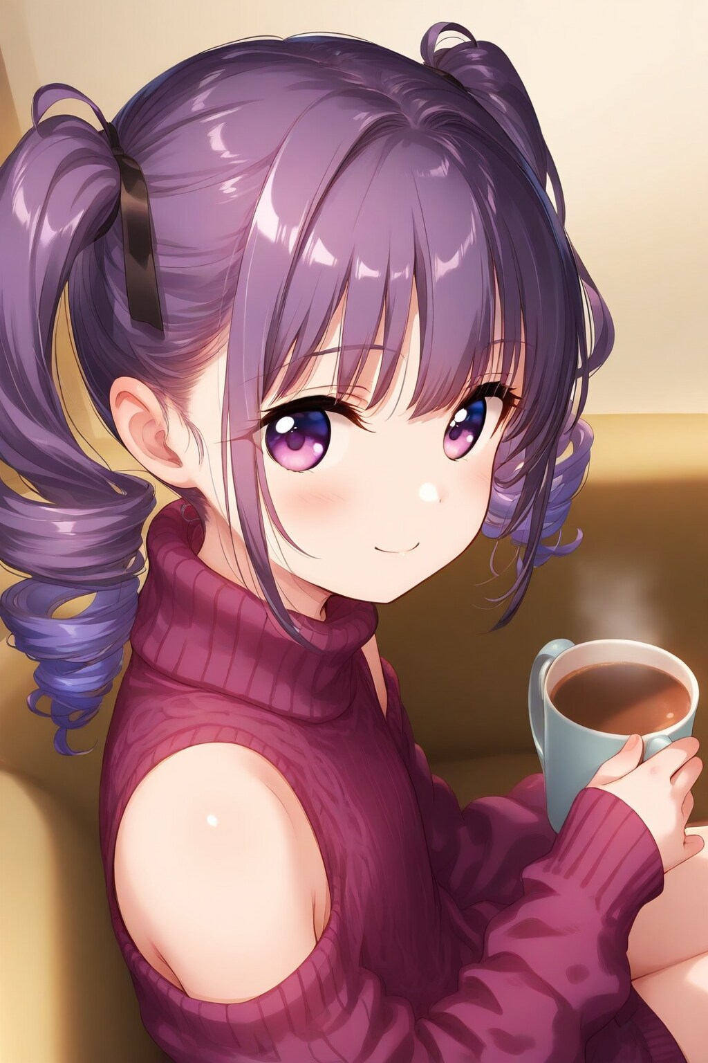 寒い日はココアで暖まりましょう