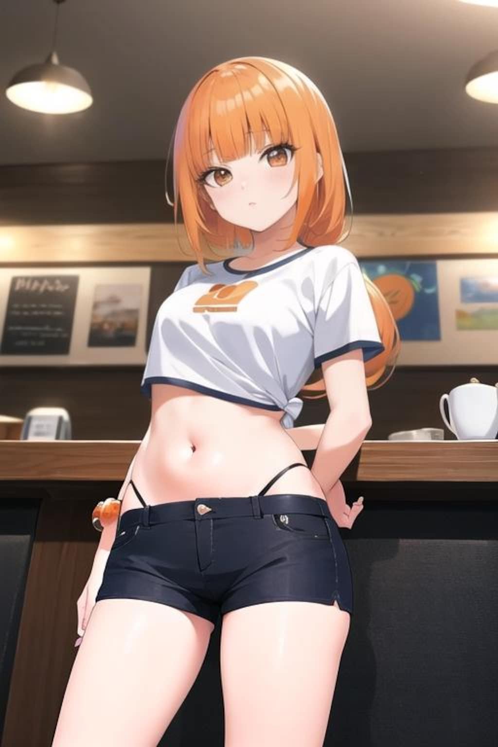 夏場のスタイル