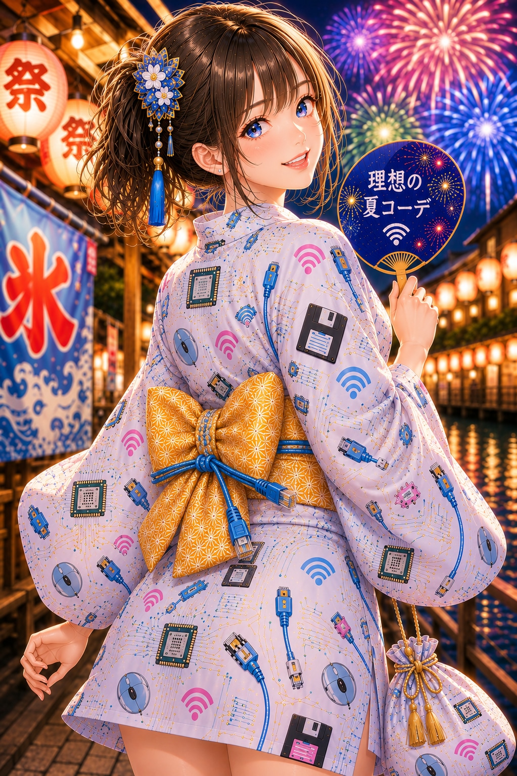 理想の夏コーデ ～IT浴衣編～