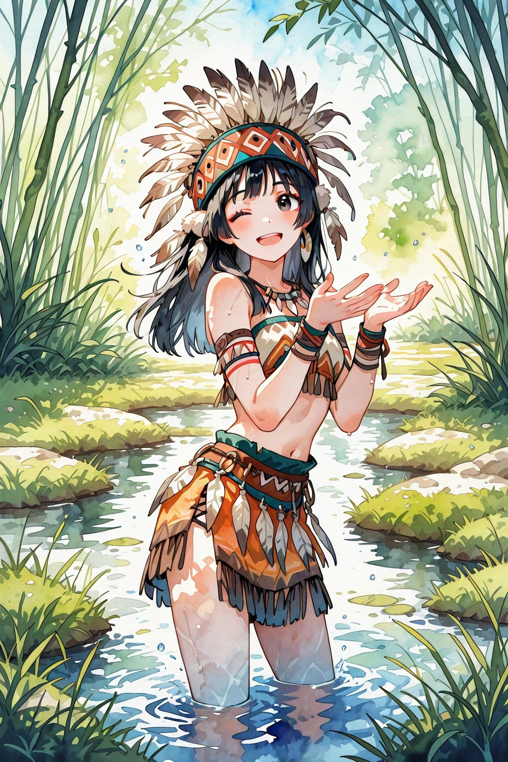 大草原の空の下８３