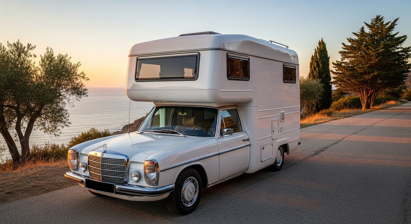 メルセデスベンツキャンピングカー | の人気AIイラスト・グラビア