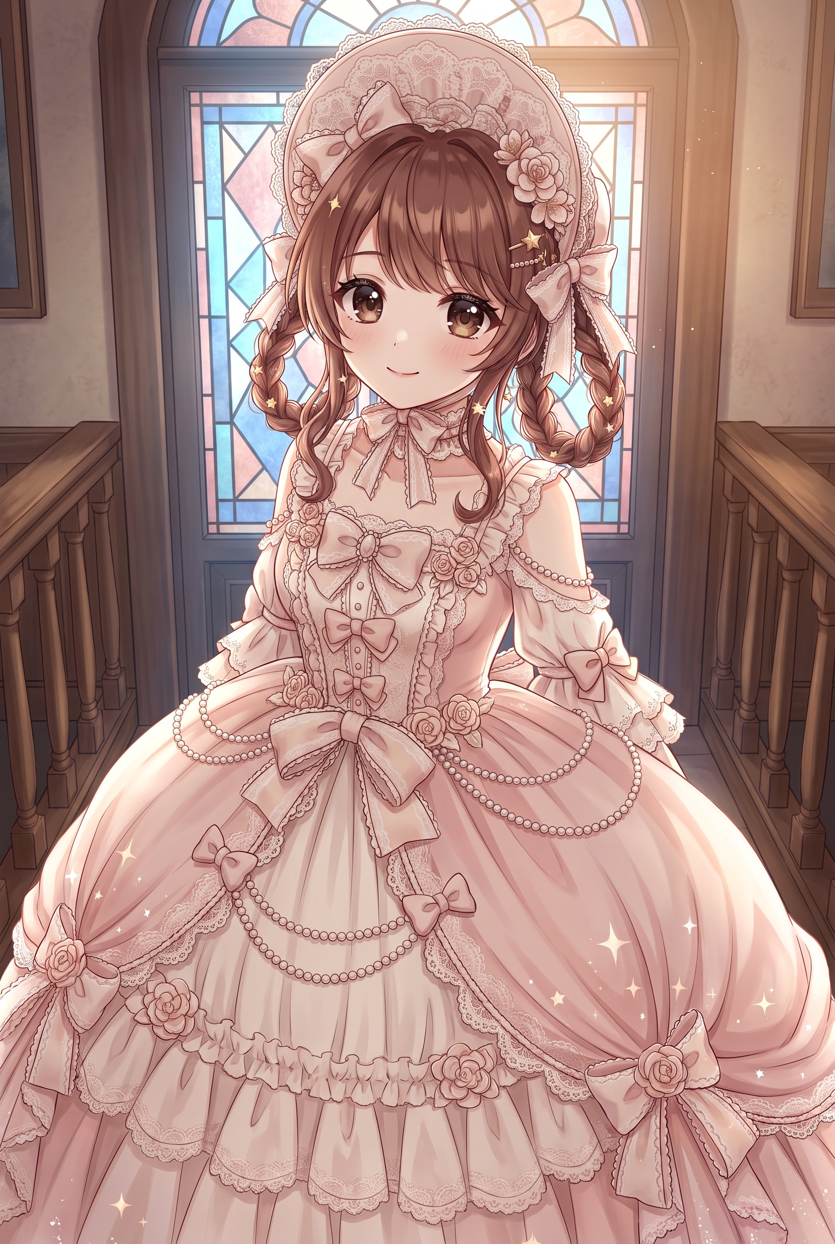 薔薇硝子の絢爛令嬢 | の人気AIイラスト・グラビア
