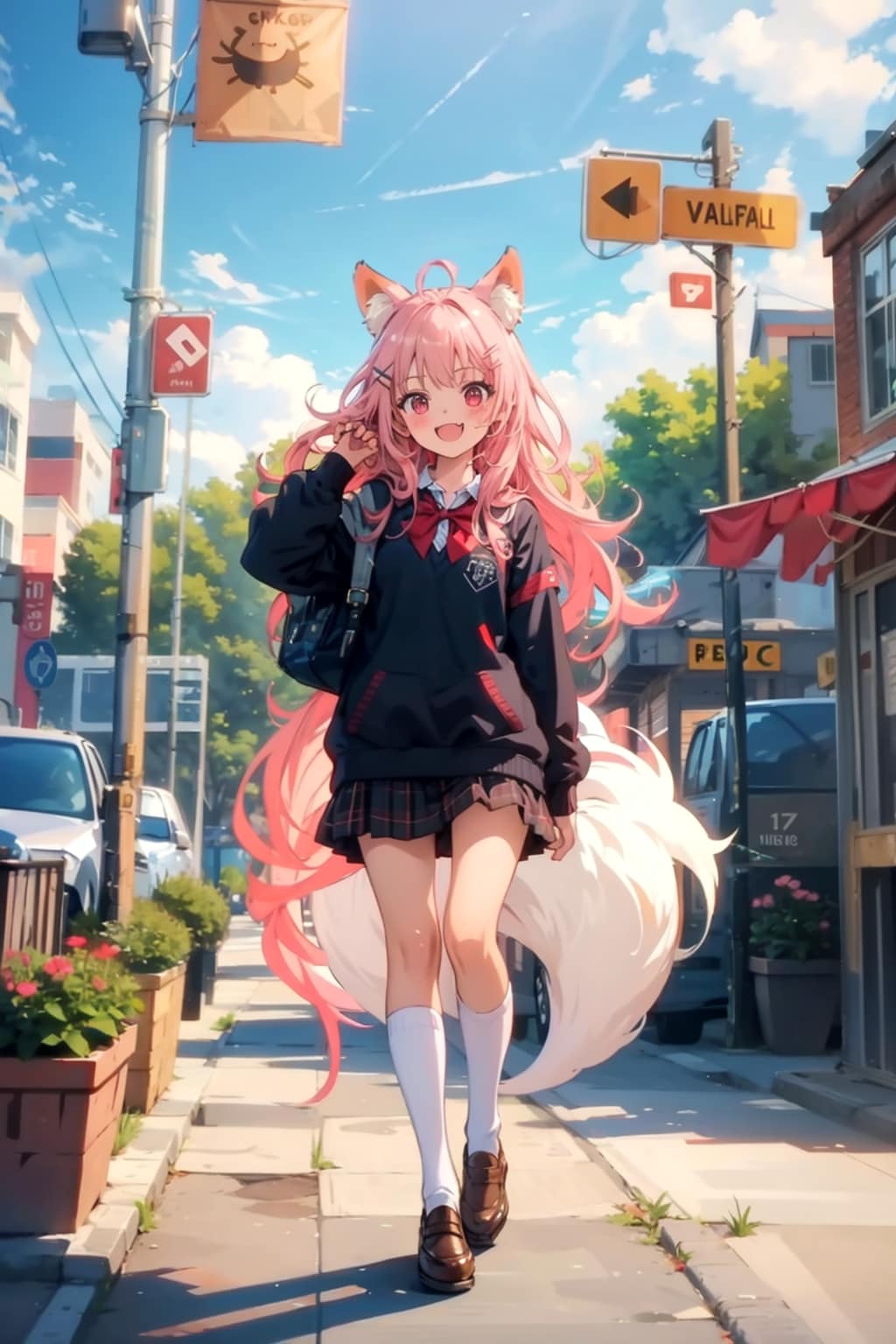 今日の狐耳娘