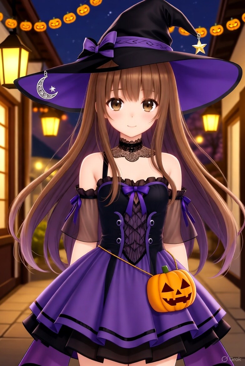 かぼちゃと小さな魔法 | の人気AIイラスト・グラビア