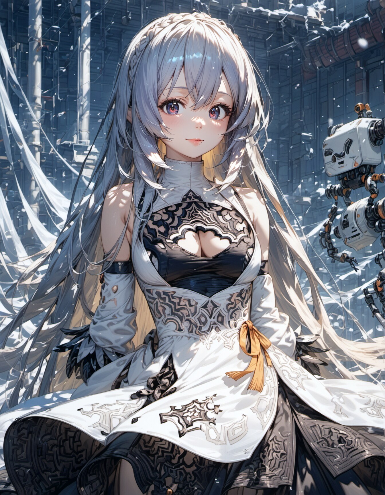 Futuristic Serenity | の人気AIイラスト・グラビア