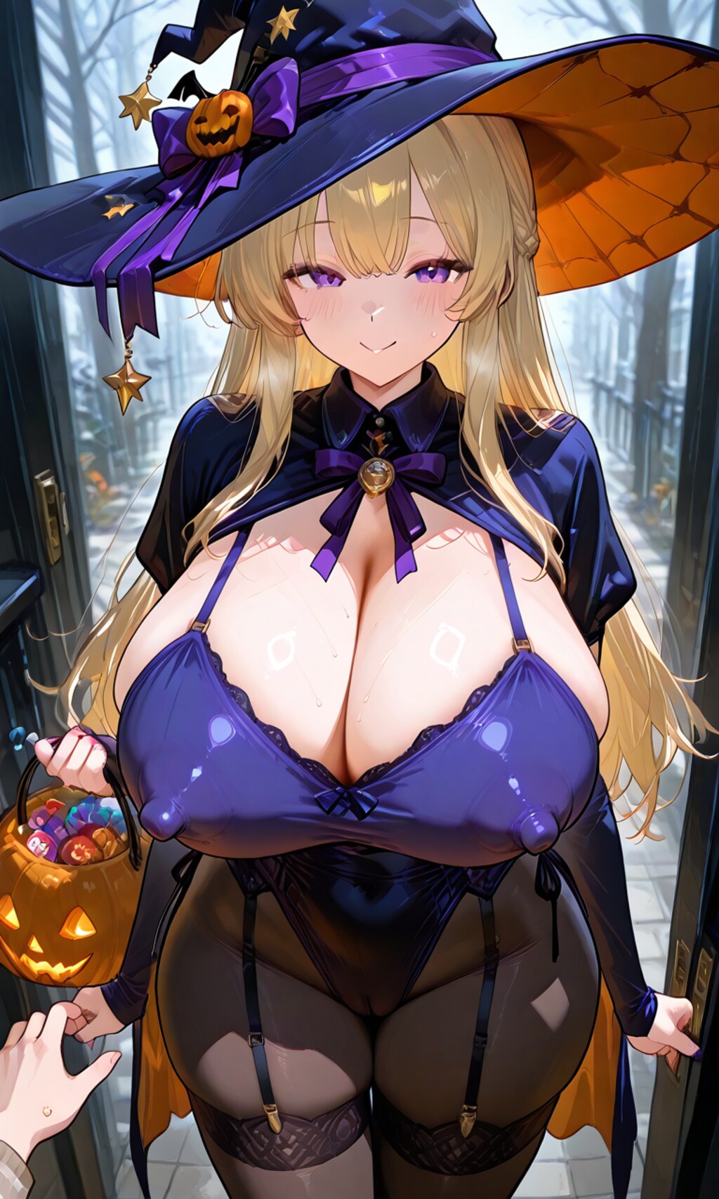 ハロウィンの魔女