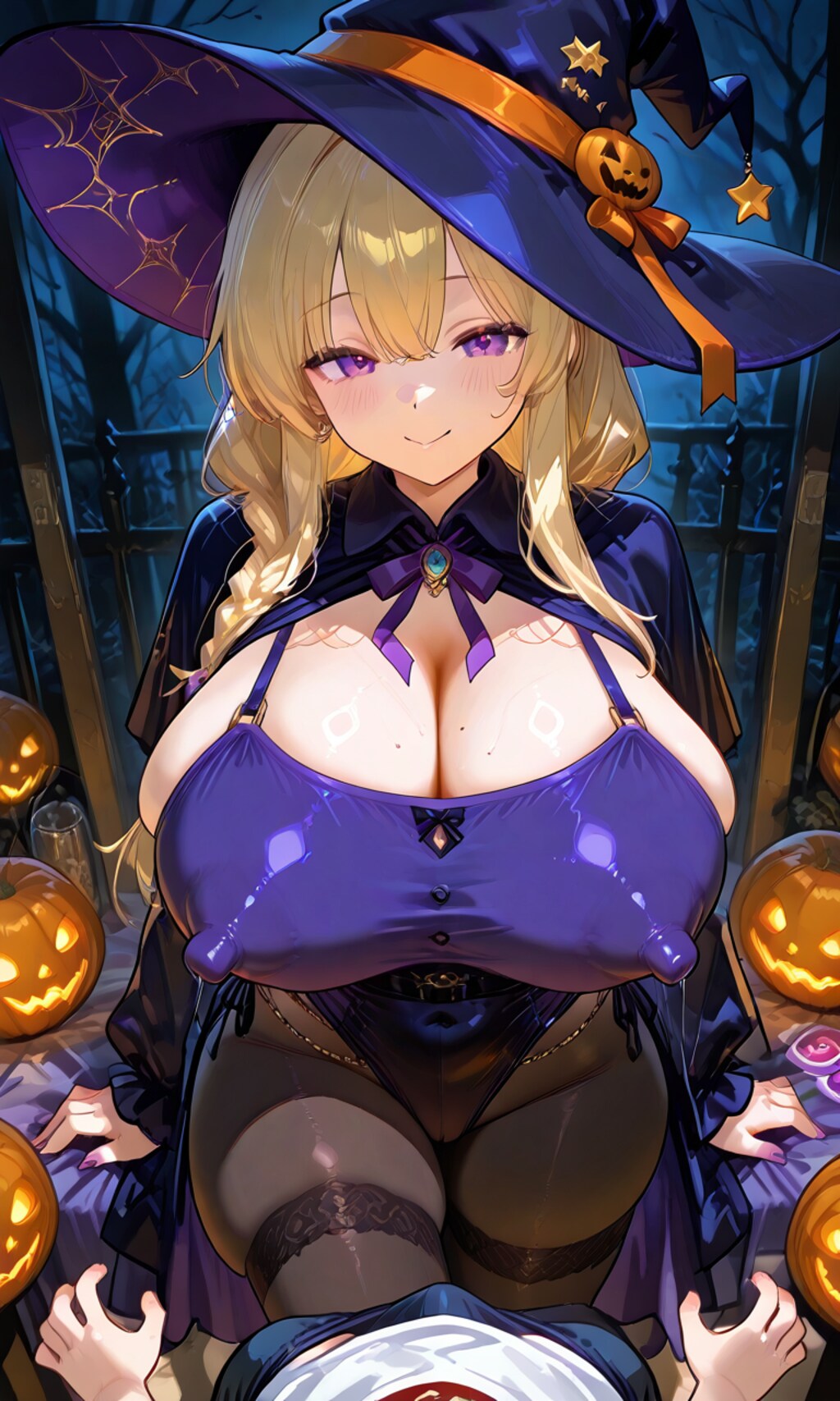 ハロウィンの魔女