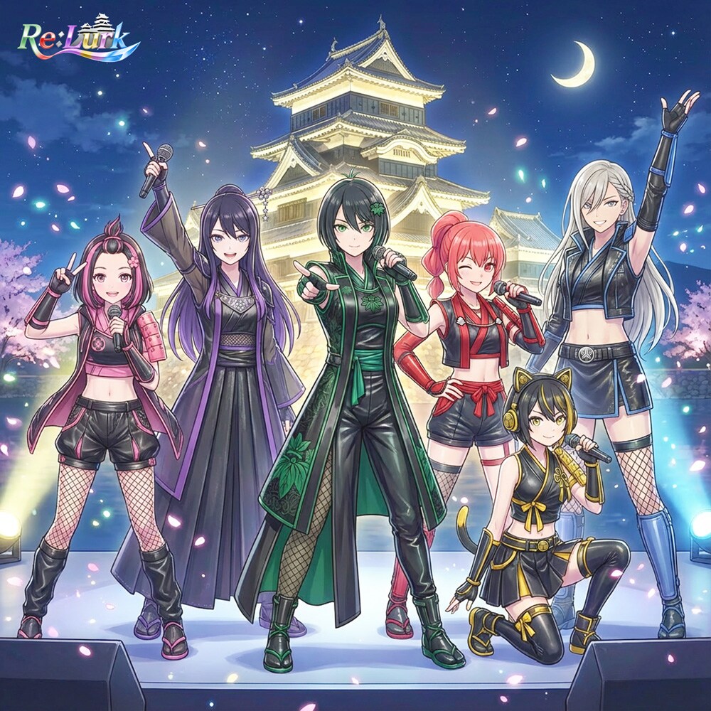 【Re:Lurk】松本城から世界へ！AIアイドルグループ始動！