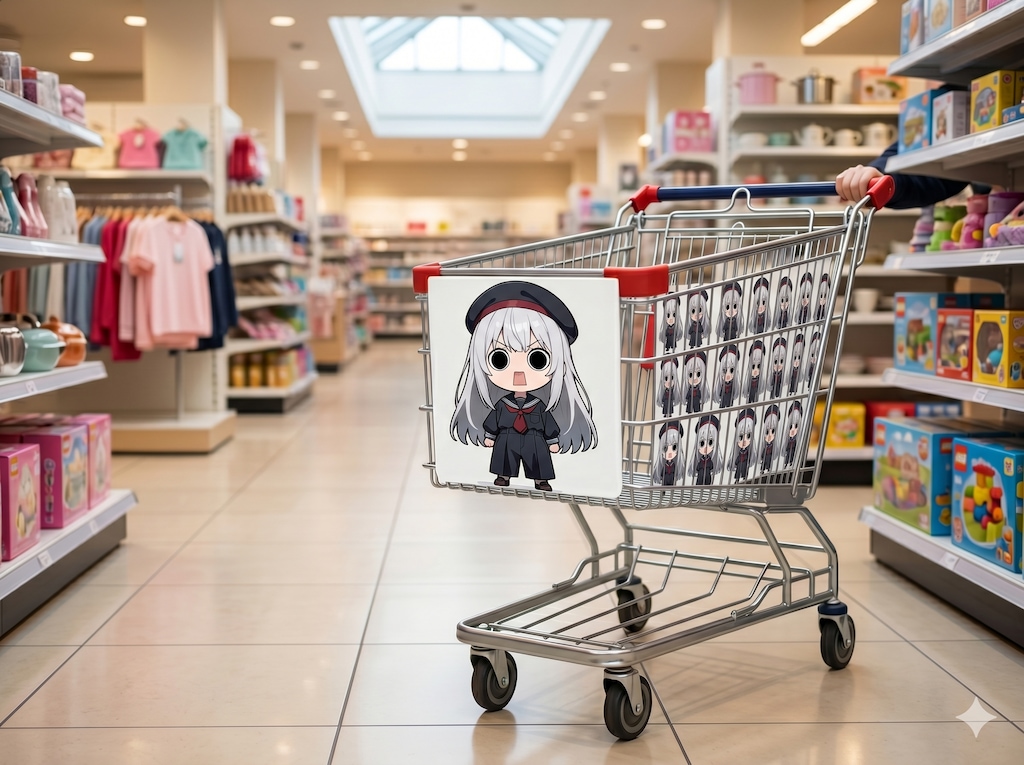スーパーちちぷい用えらいこっちゃ仕様ショッピングカート