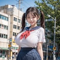 セーラー服撮影会（Sailor school uniform photo session） 2枚目