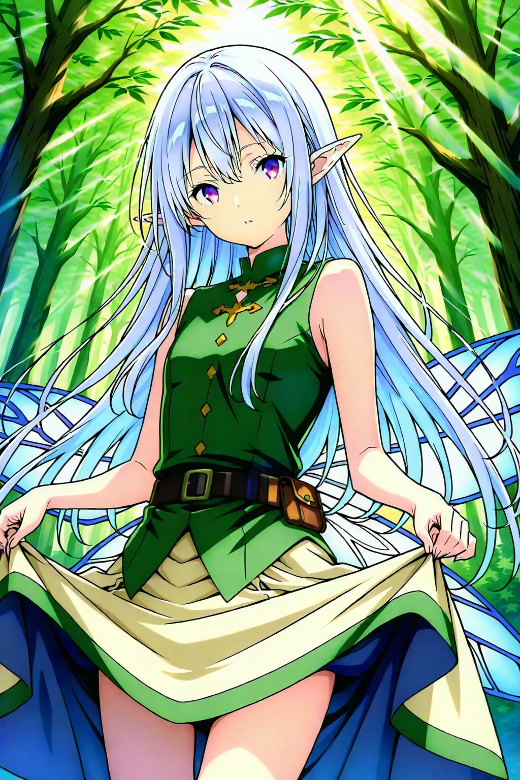 森妖精 | の人気AIイラスト・グラビア