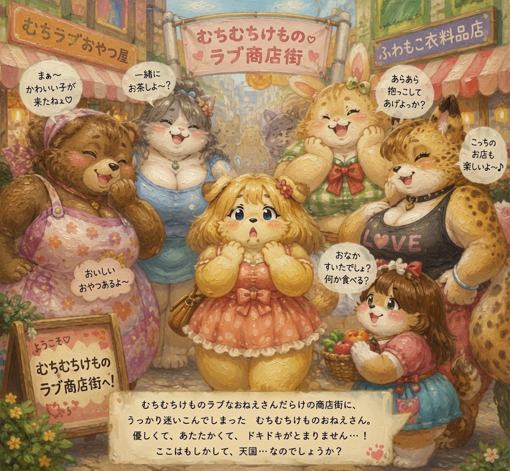 むちむちおねえさんけもの商店街