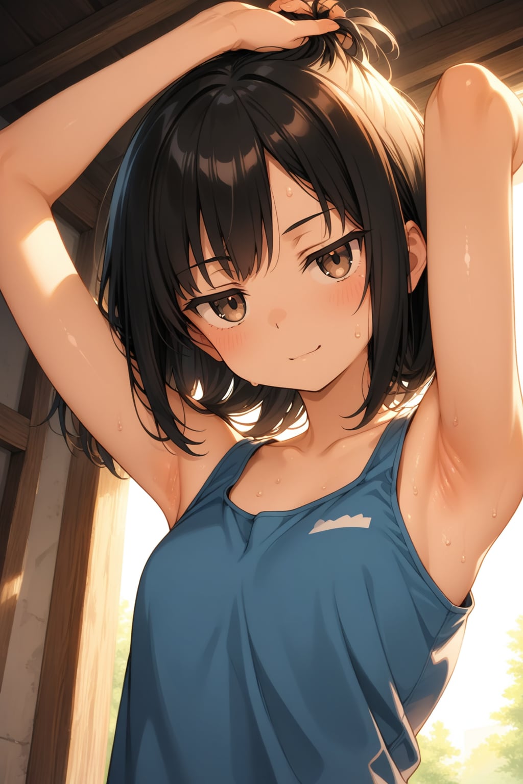 汗ばむ夏