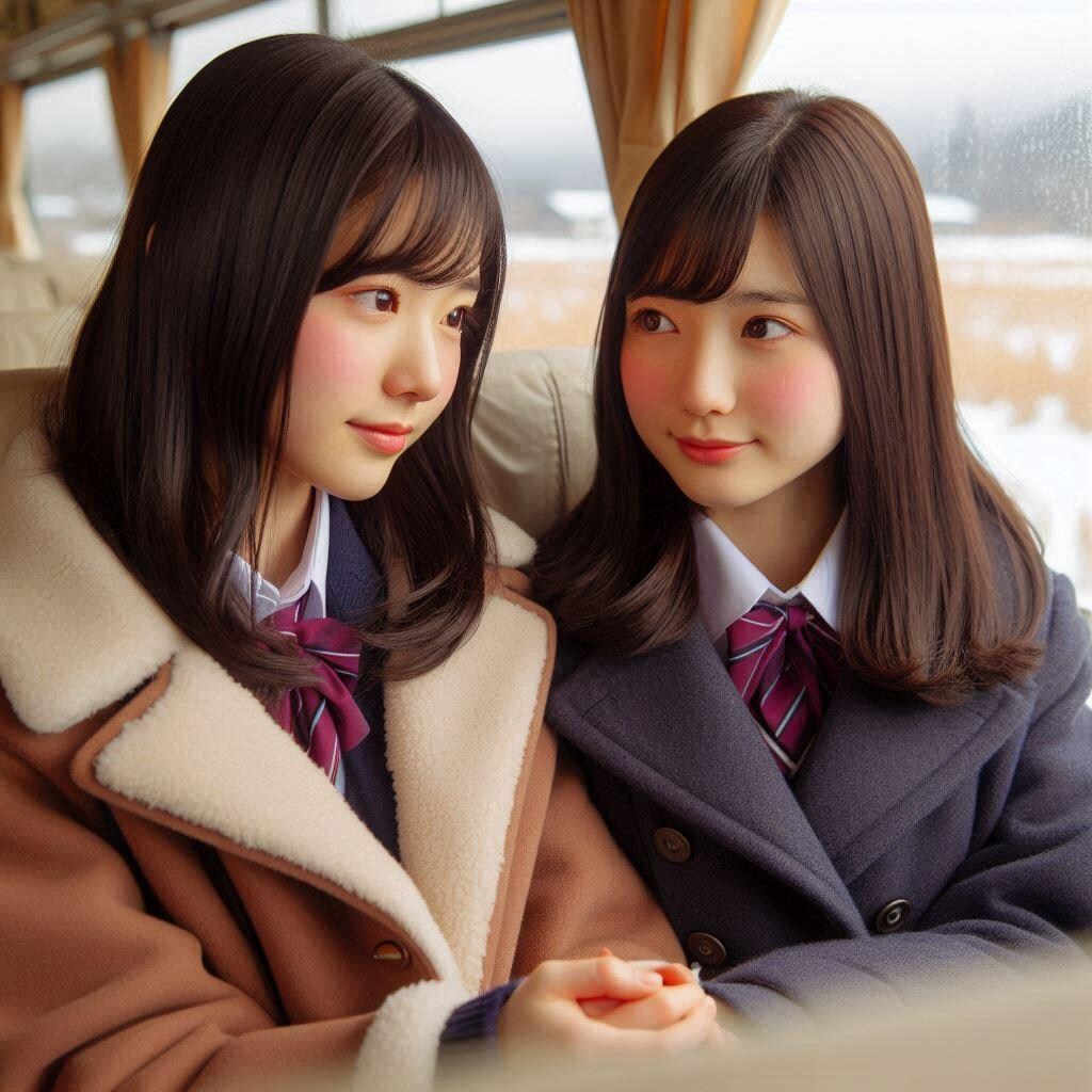 受験に向かう高校生