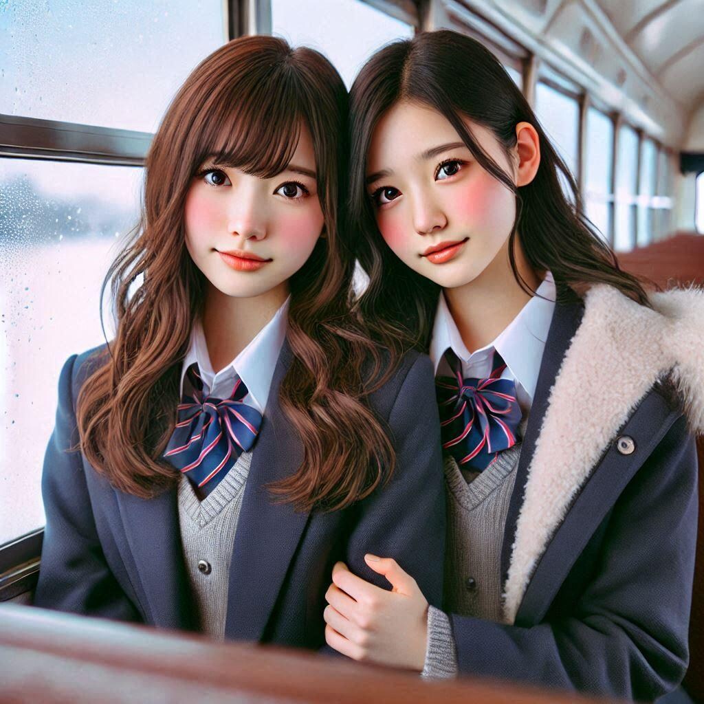 受験に向かう高校生