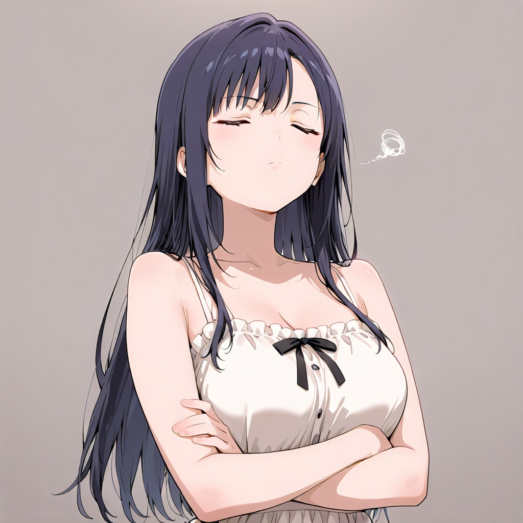 悩み中