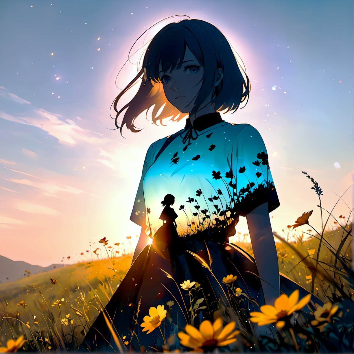 二重露光と少女26