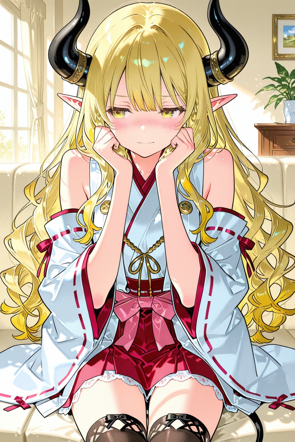 『に、似合ってるじゃろうか……？』currudon氏のターシャちゃんへのプレゼントの中身！if ver